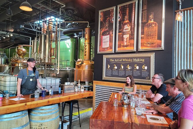 Farm-to-Flask Tasting Experience in Vernon - Inside the Vernon distillery