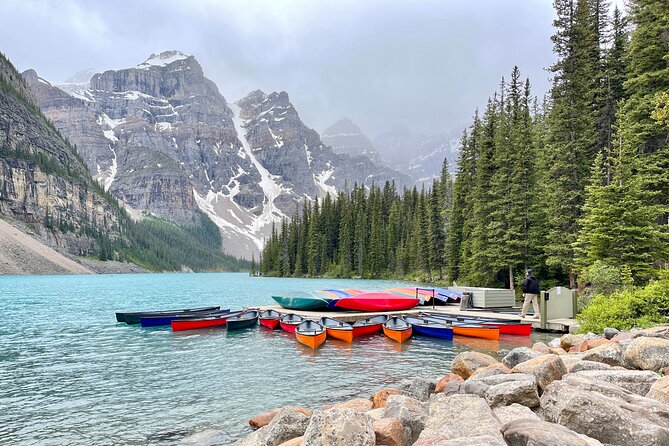 From Banff: Affordable Moraine Lake and Lake Louise Shuttle Bus - What the $131.56 price buys you