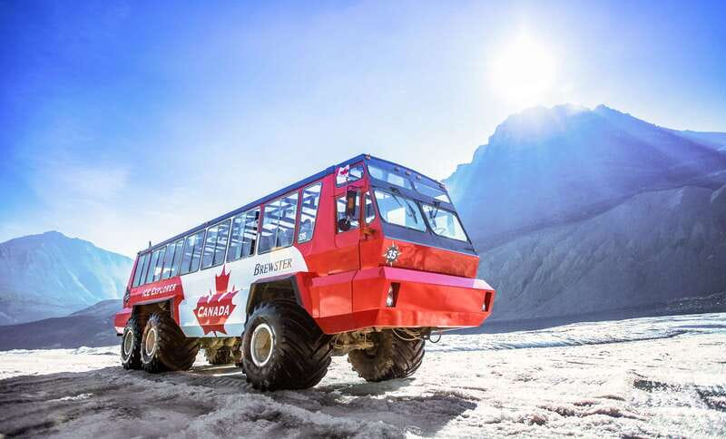 From Banff: Athabasca Glacier and Columbia Icefield Day Trip - Lunch with mountain views