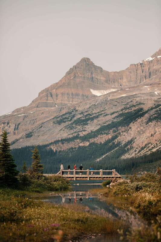 From Banff: Athabasca Glacier and Columbia Icefield Day Trip - Walking above the Sunwapta Valley