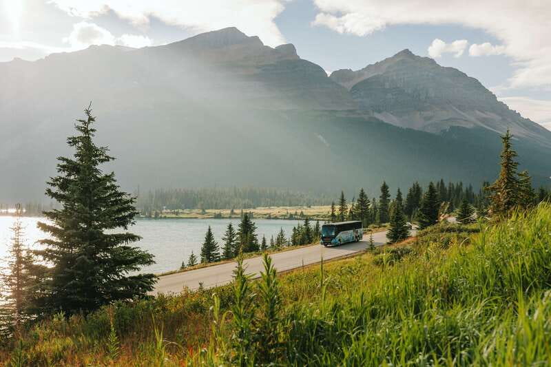 From Banff: Columbia Icefield Tour with Glacier Skywalk - Bow Lake and Crowfoot Glacier: useful early stops