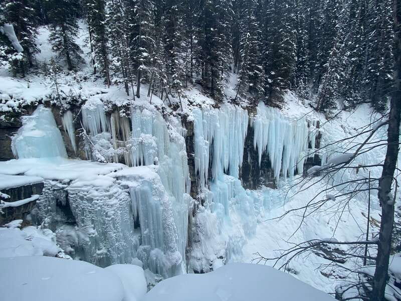 From Banff: Johnston Canyon Guided Icewalk - The first 75 minutes: entering the frozen canyon