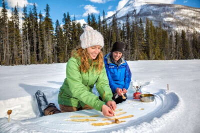 Snowshoeing Tour in Kootenay National Park