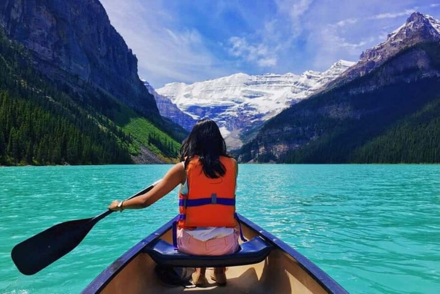 From Calgary: Explore 4 Stunning Lakes in Banff & Yoho - Peyto Lake and its famous blue-green view