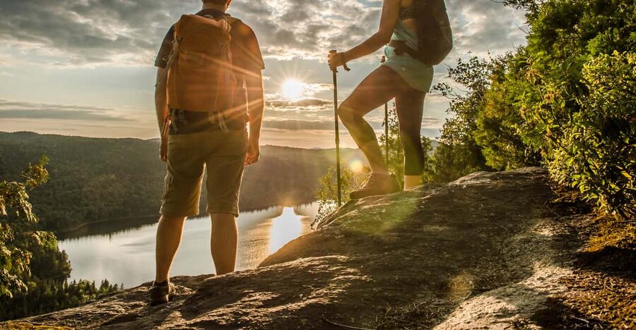 From Montreal: Sept-Chutes Regional Park Hike - A mountain escape from Montreal without a rental car