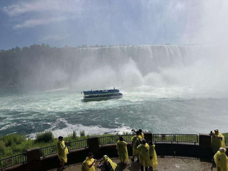 From Niagara Falls Canada Tour Boat, Lunch, Journey, Skylon - Lunch with a view, plus time to get your bearings