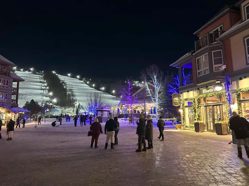 From Toronto: Blue Mountain Day Trip Skiing Snowboarding - Collingwood and the freshwater shore