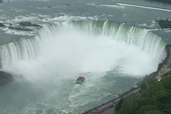 From Toronto: Niagara Falls Day Tour with Optional Boat Cruise - Four hours at the Falls, with an important time warning