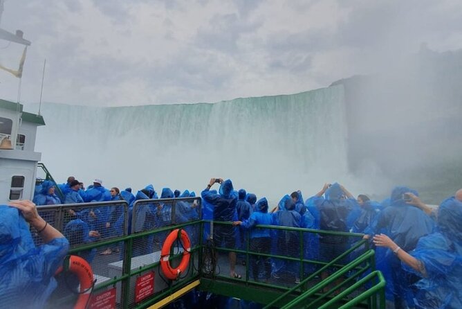 From Toronto: Niagara Falls Day Tour with Optional Boat Cruise - Journey Behind the Falls brings you close to the thunder