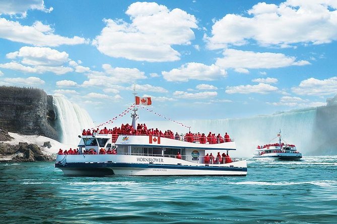 From Toronto: Niagara Falls Day Tour with Optional Boat Cruise - Maple Leaf Place adds a distinctly Canadian stop