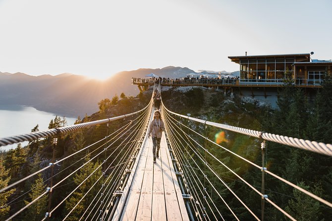 From Vancouver: Whistler & Sea to Sky Gondola with Shannon Falls - The Sea to Sky Gondola is the day’s main event