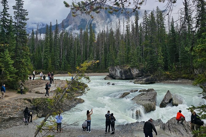 Full Day Private Tour Banff/Yoho Customized Sightseeing - Emerald Lake and Natural Bridge begin the day