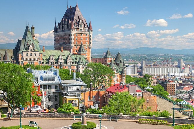 Full-Day Quebec City Tour plus Sightseeing Cruise - Montmorency Falls gives the morning a dramatic start