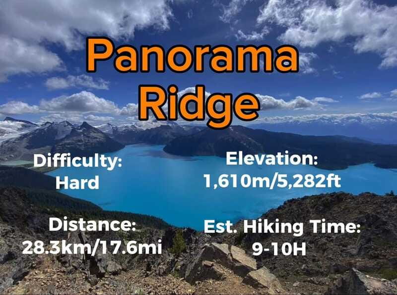 Garibaldi Park/ Panorama Ridge/ Hiking Day Trip - Returning through Garibaldi Provincial Park