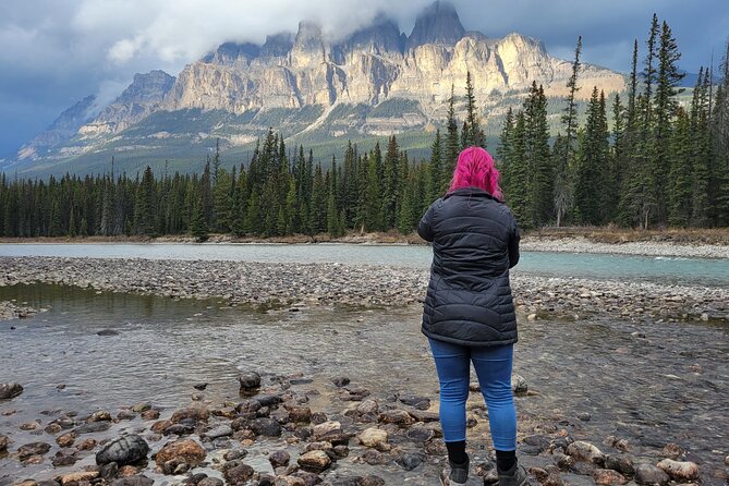 Glaciers, Mountains & Lakes - Bow Lake adds a quieter pause