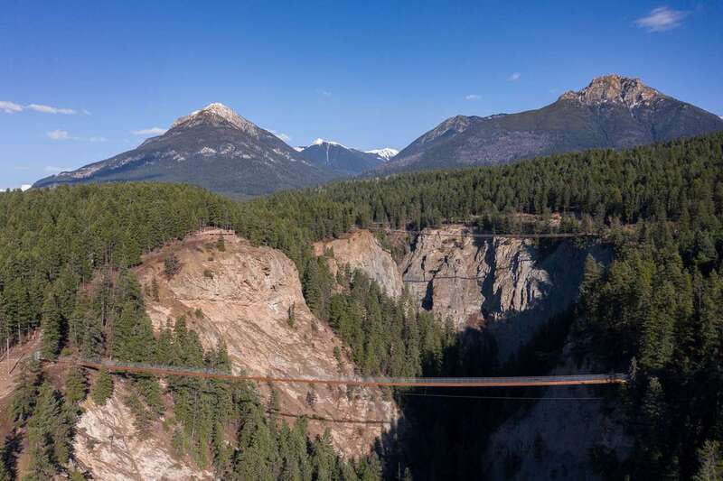 Golden, BC: Golden Skybridge Bridge Pass Admission - Trails, viewpoints, and the feel of the park