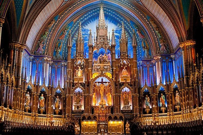 Greater Montreal 5-hour VIP Guided City Tour - Notre-Dame Basilica brings you into Old Montreal