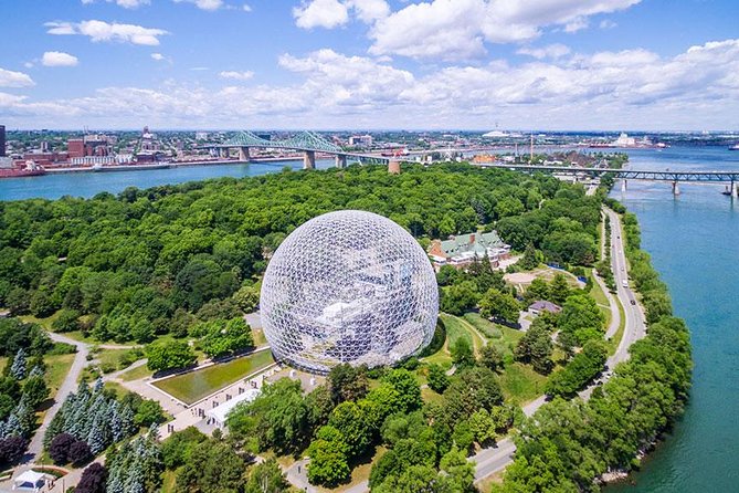 Greater Montreal 5-hour VIP Guided City Tour - Olympic Park and Parc Jean-Drapeau show modern Montreal