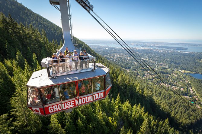 Grouse Mountain Admission Ticket - The six-minute ride to Peak Chalet