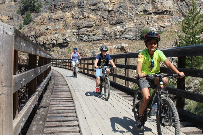Guided Bike Tour on Historical Kettle Valley Railway at Myra Canyon & Wine Tour - Who will enjoy this most