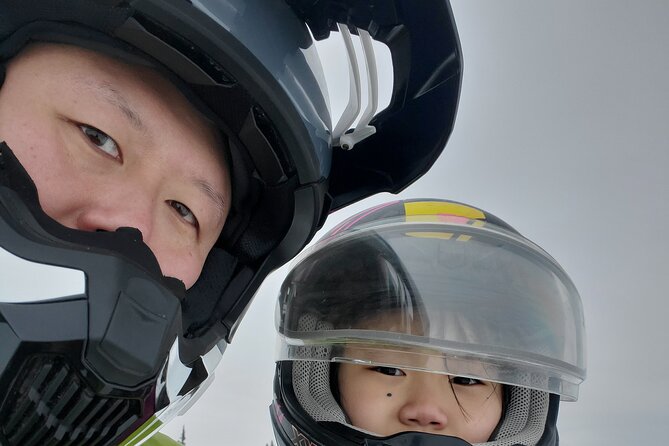 Guided Snowmobile Adventure - Pickup, group size, and the clock