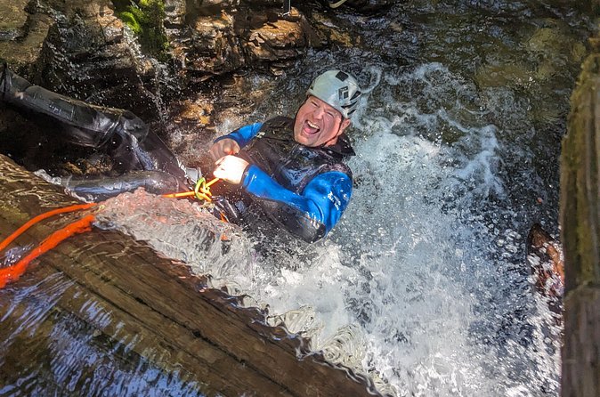 Half Day Canyoning Experience in Revelstoke - Moving through waterfalls, slides, and swimming holes