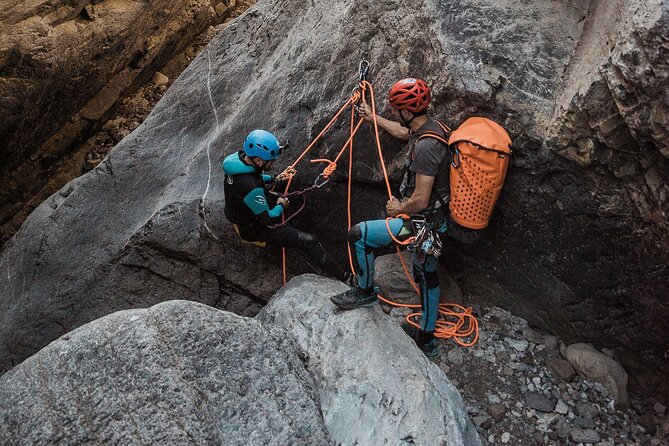 Half Day Heart Creek Canyon - Near Banff & Canmore- For Beginners - Entering the wet lower section