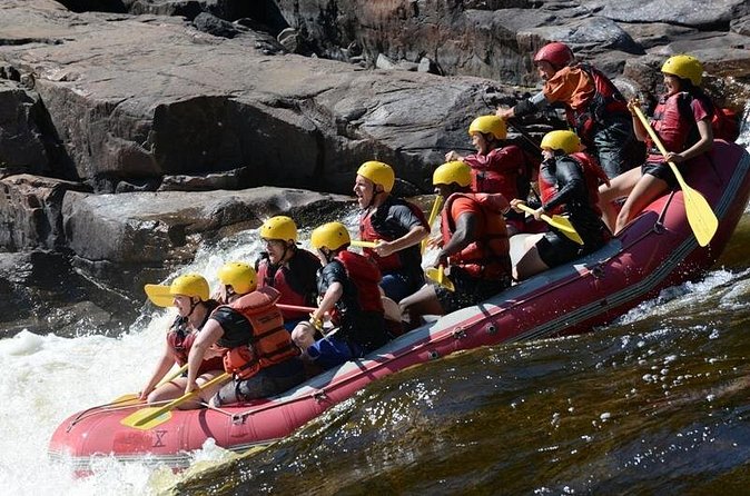 Half-Day White Water Rafting on the Rouge River - Base camp turns the finish into part of the value