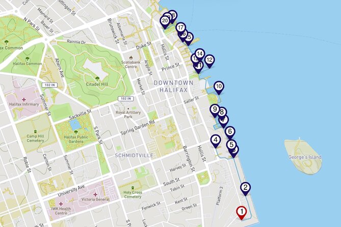 Halifax Boardwalk & Seaport: a Smartphone Audio Walking Tour - Key points about Halifax’s waterfront audio walk