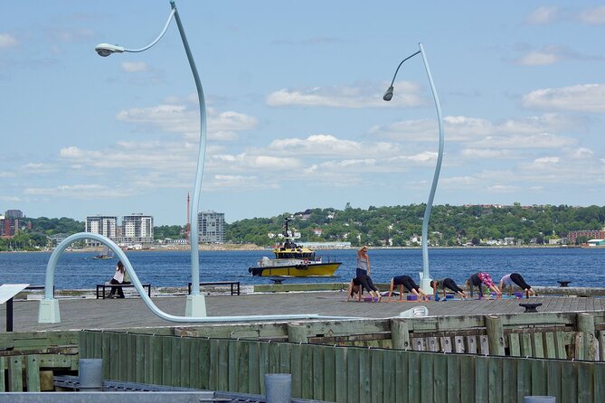 Halifax Boardwalk & Seaport: a Smartphone Audio Walking Tour - Georges Island, crooked lamps, and public art
