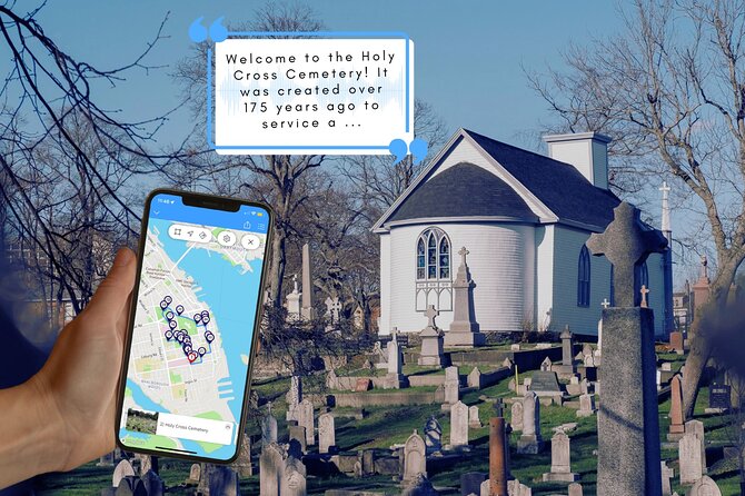 Halifax Churches, Gardens & Graveyards: a Smartphone Audio Walking Tour - Holy Cross Cemetery and the stories in the stones