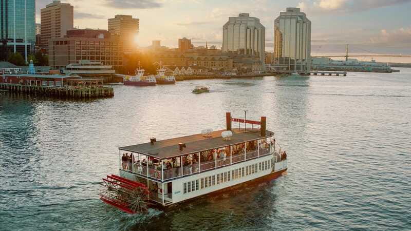 Halifax: Happy Hour Cruise with Live Music - Halifax Harbour views from a moving deck