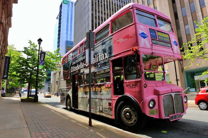 Halifax: Hop-on Hop-Off Double Decker Bus City Tour - The route, stop by stop