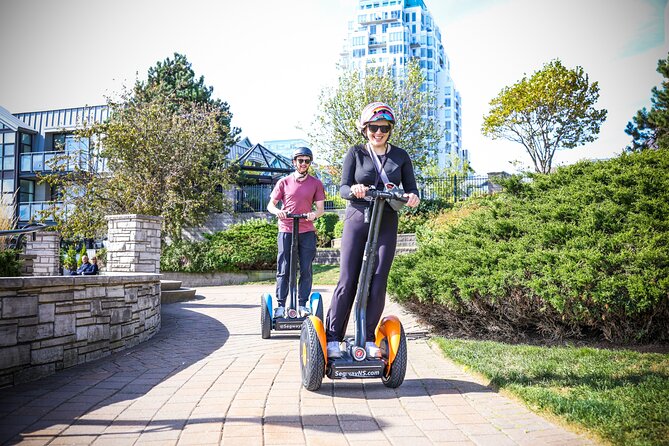 Halifax Segway City Spin - A quiet break at Halifax Public Gardens