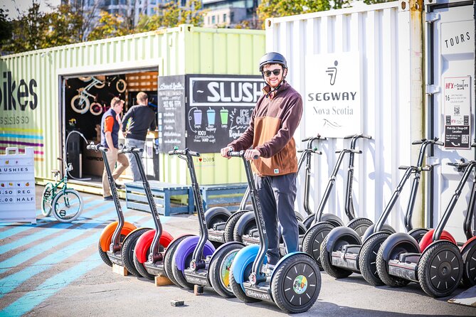 Halifax Segway Experience Explore Landmarks and Scenic Views - Learning the Segway before the ride
