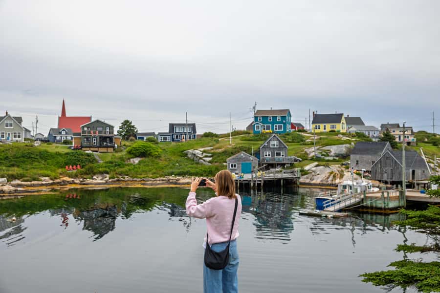 Halifax Small-Group Express Peggy’s Cove Tour - Arriving at Peggy’s Cove and Peggy’s Point Lighthouse