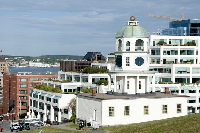 Halifax Small Group Walking Tour with Citadel + Maritime Museum - Walking toward the Citadel and Clock Tower
