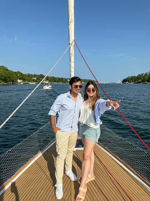 Halifax: Sunset Wine and Cheese Sailboat Cruise - Near George’s Island, the harbor opens up