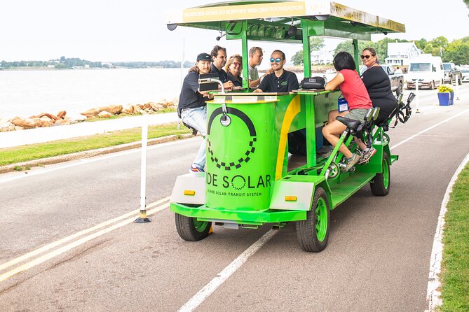 Halifax waterfront SOLAR Party Bike food & drink experience! - What the Halifax solar party bike is really like