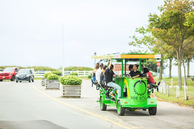 Halifax waterfront SOLAR Party Bike food & drink experience! - Rolling beside the Halifax waterfront