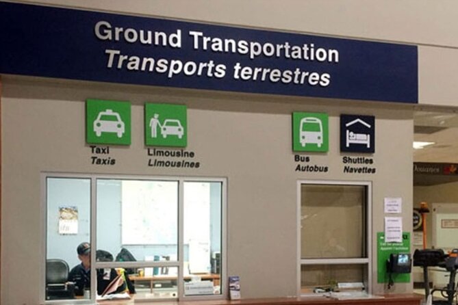 Halifax YHZ Airport Pre-Arranged Luxury Sedan Service - Finding your driver at Halifax Stanfield Airport