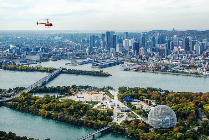 Helicopter Tour Over Montreal - How the two flight choices affect value