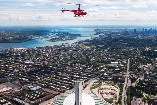 Helicopter Tour Over Montreal - Old Montreal and Vieux-Montreal