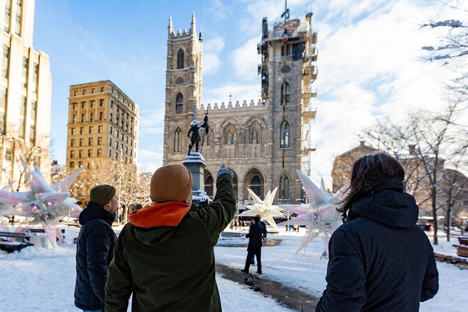 Highlights & Hidden Gems of Old Montreal walking tour By FITZ MTL - Phi Centre and an unexpected modern turn