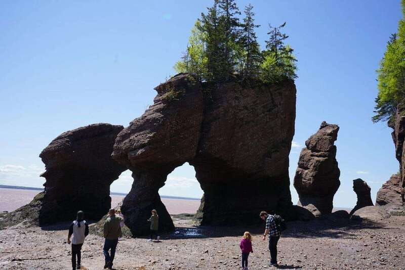 Hopewell Cape: Hopewell Rocks Admission - North Beach Offers a Ramp, But the Shore Remains Rough