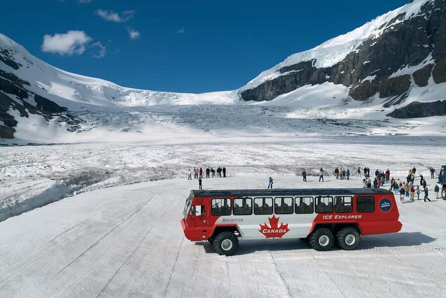 Icefield: Bow Lake, Columbia Icefield, Peyto Lake Day Tour - Crowfoot Glacier and the visible cost of warming