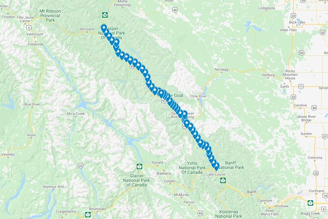 Icefields Parkway: a Smartphone Audio Driving Tour - Download first, then leave the signal behind