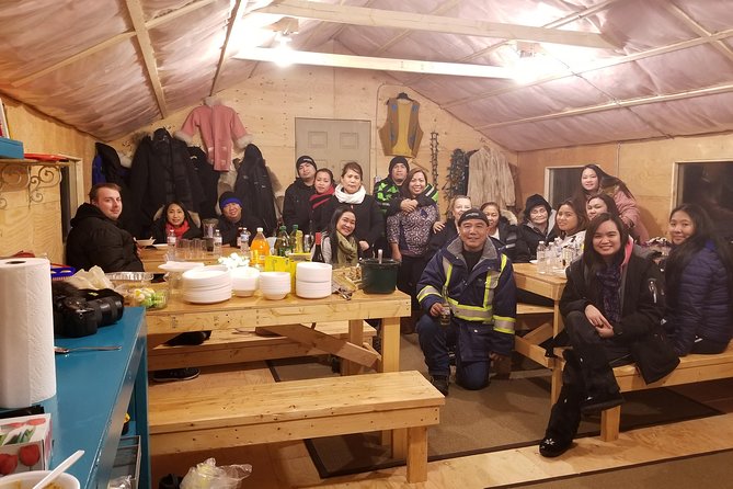 Intimate Aurora Tours Cozy Cabin Bucket List - Chowder, bannock, and hot drinks at midnight