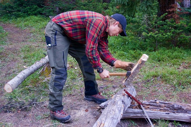 Intro Survival Course Rockies - Leaving Nordegg for the Kootenay Plains