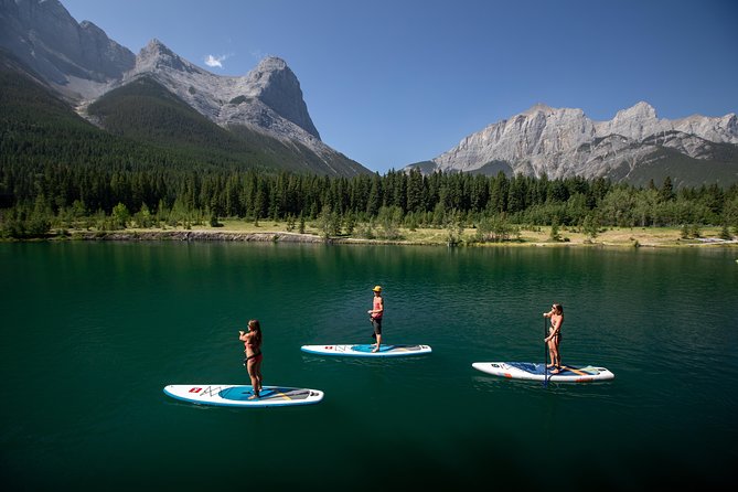 Intro to Stand Up Paddleboarding, Banff National Park - Why Johnson Lake is a smart place to learn SUP